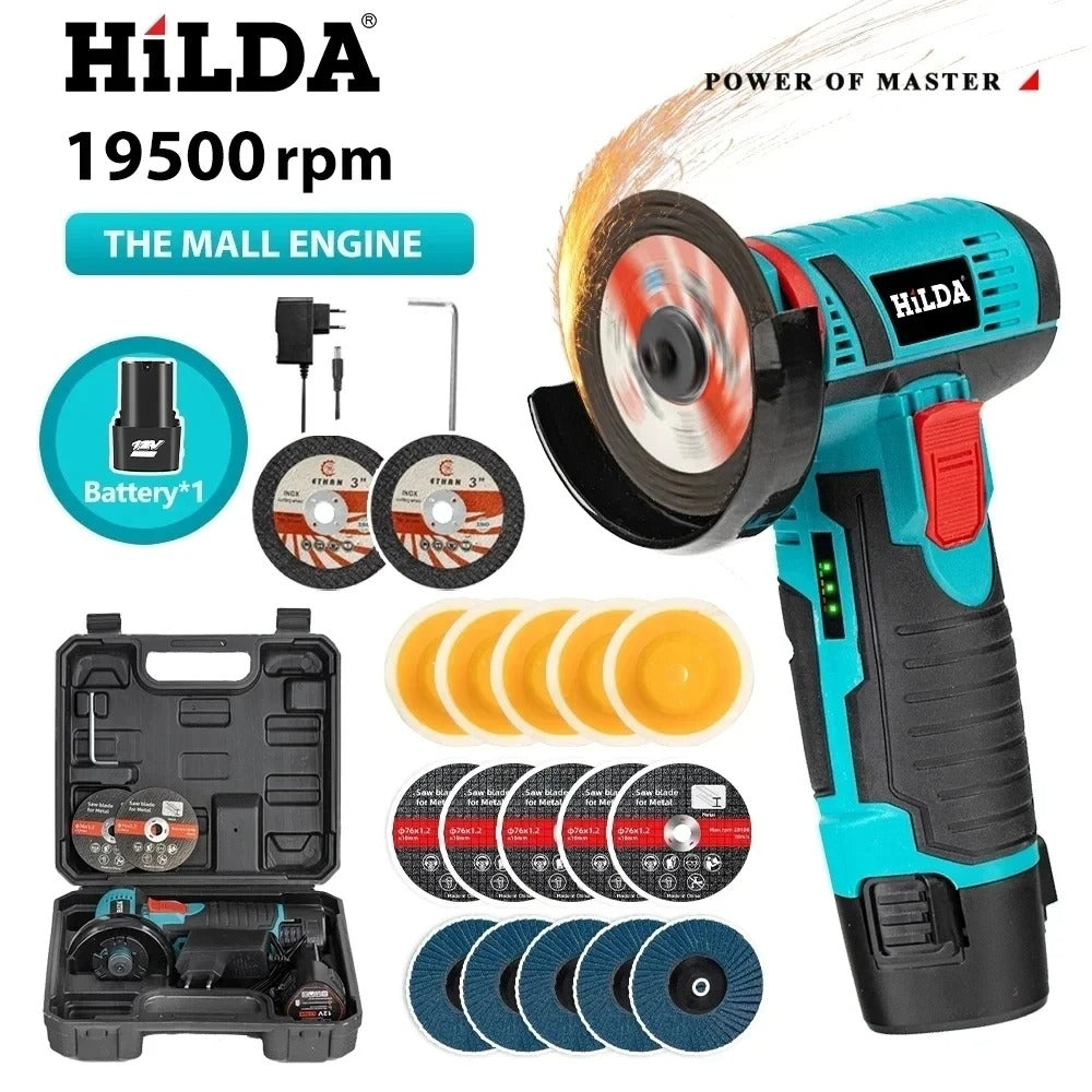 Amoladora Angular Inalámbrica De 12V