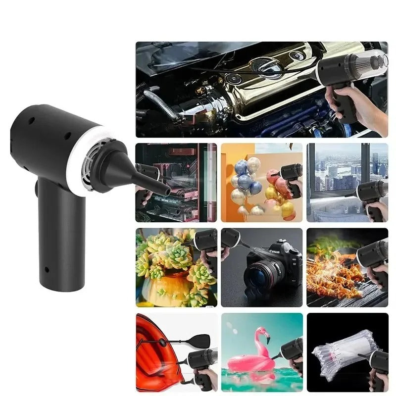 MINI ASPIRADORA RECARGABLE PARA AUTOS