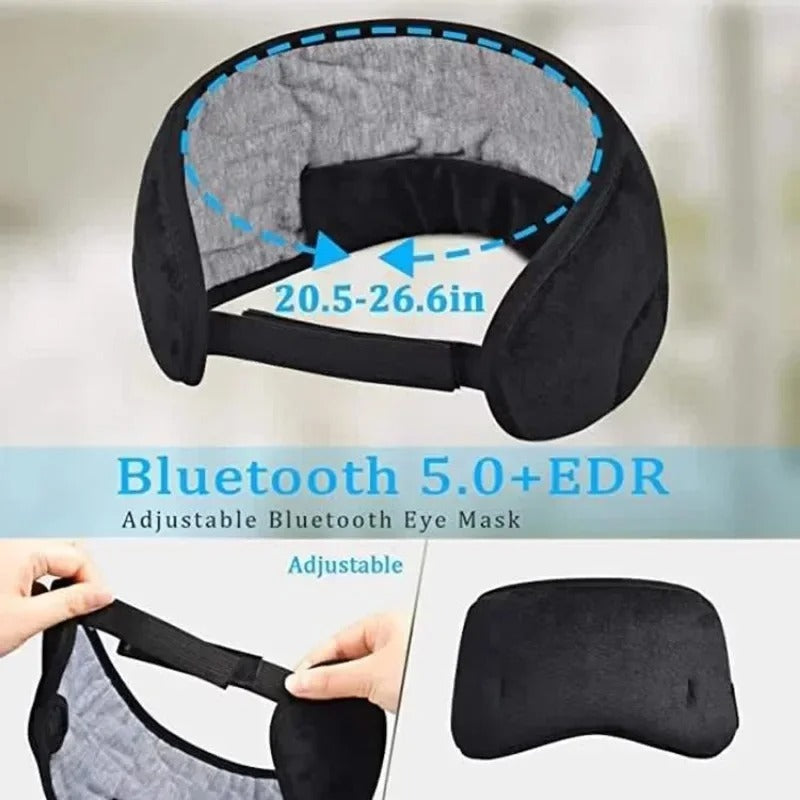 Banda Antifaz para Dormir con Bluetooth